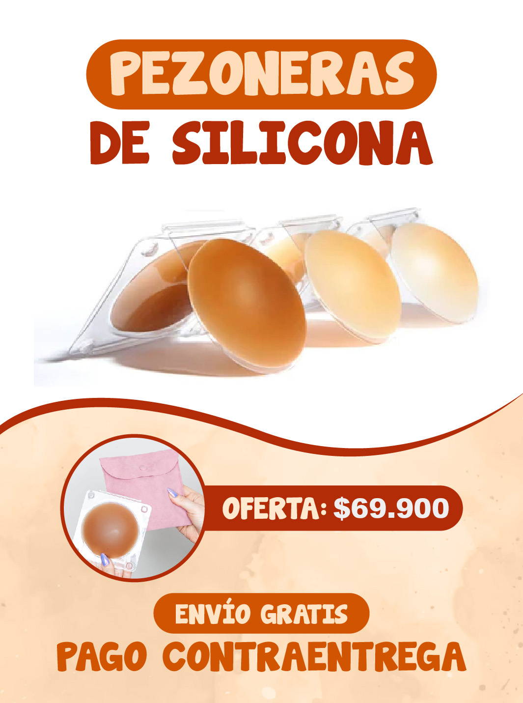 PEZONERAS DE SILICONA – MAGISHOP